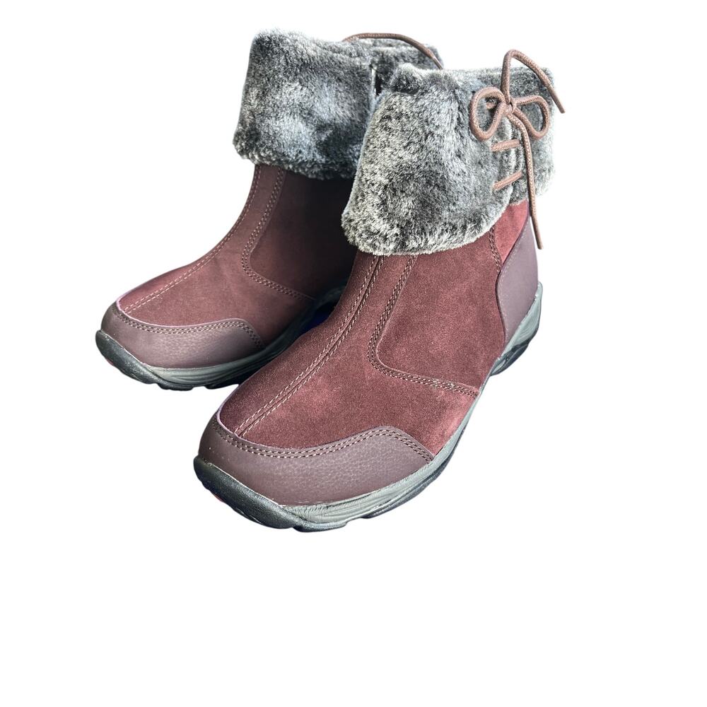 Explore24 Easyspirit Eselementa Dk Purple women 7.5 W Boots-NIB